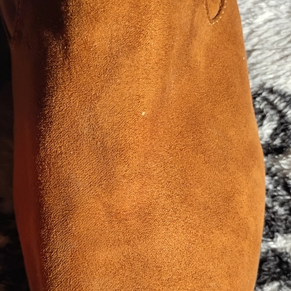 Joe boxer Women's Vintage Tan Suede Ankle Boots, Excellent Condition Sz 7 - Picture 10 of 16